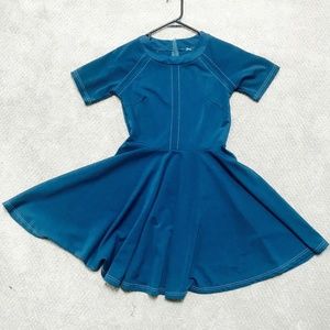 Turquoise Spin Dress